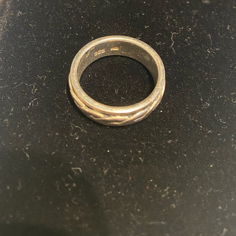* BOGO* Size 6.5 Sterling Silver Spinner Ring - Picture 2 of 4